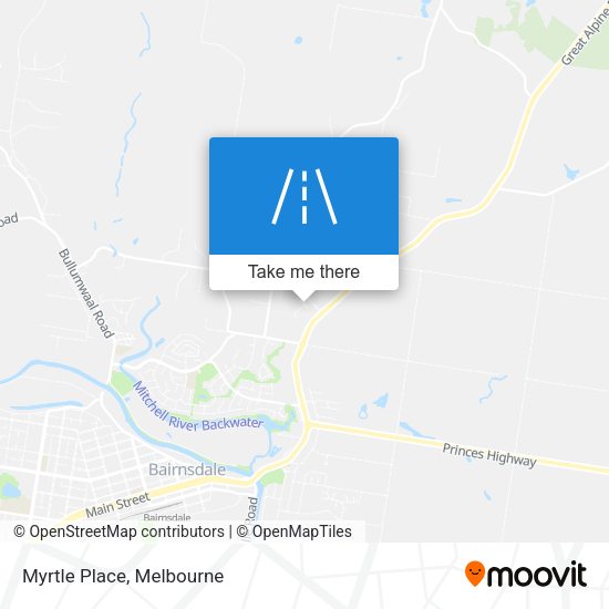 Myrtle Place map