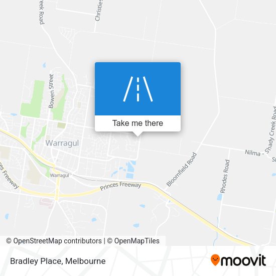 Bradley Place map