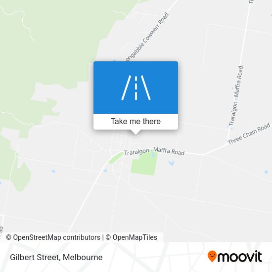 Gilbert Street map