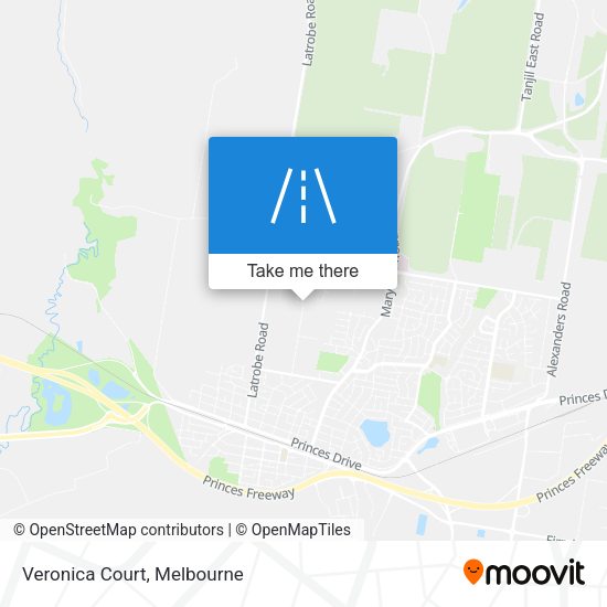 Veronica Court map