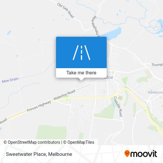 Sweetwater Place map
