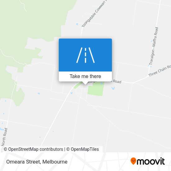 Omeara Street map