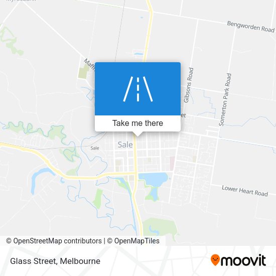 Glass Street map