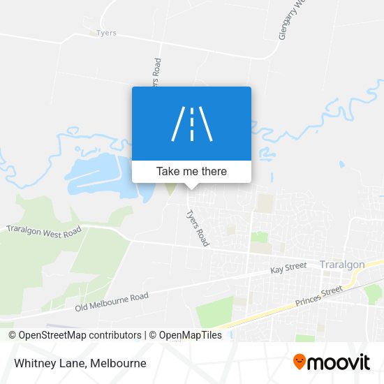 Whitney Lane map