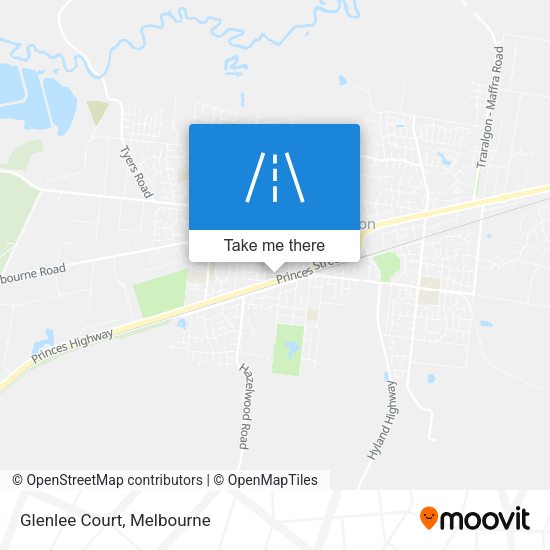 Glenlee Court map