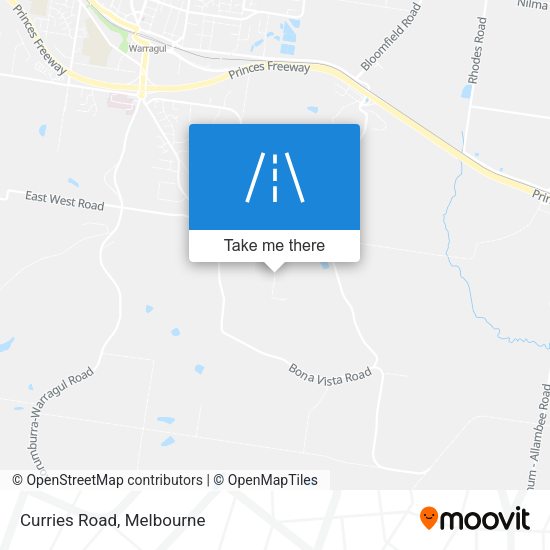 Curries Road map