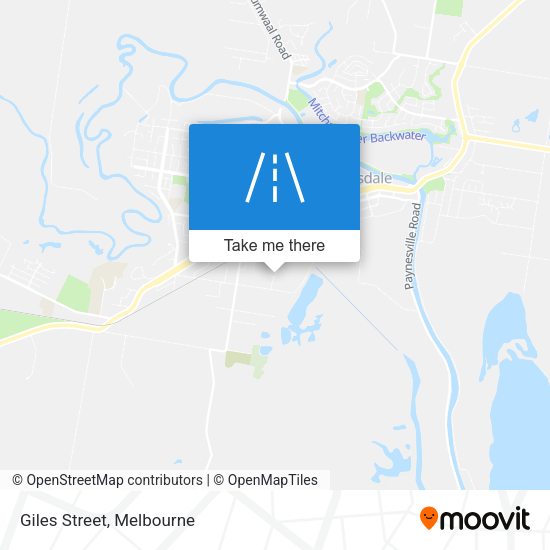 Giles Street map