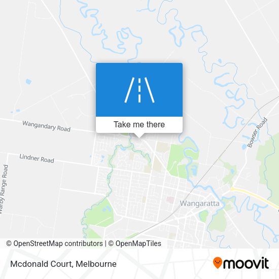 Mcdonald Court map