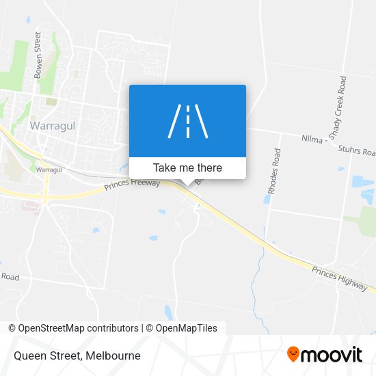 Queen Street map