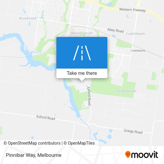 Pinnibar Way map