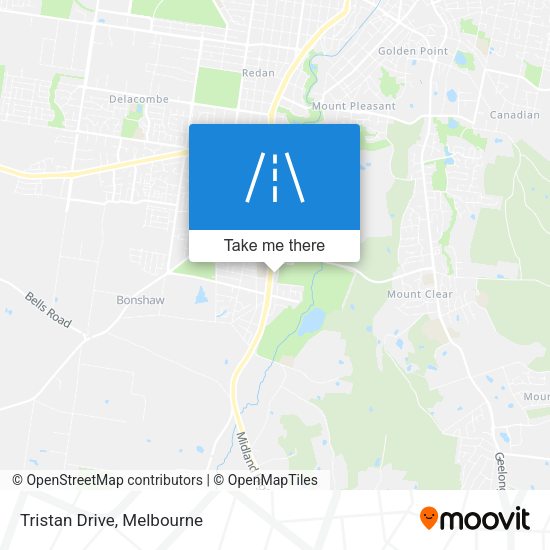 Tristan Drive map