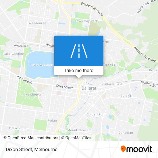 Dixon Street map