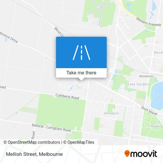 Mellish Street map