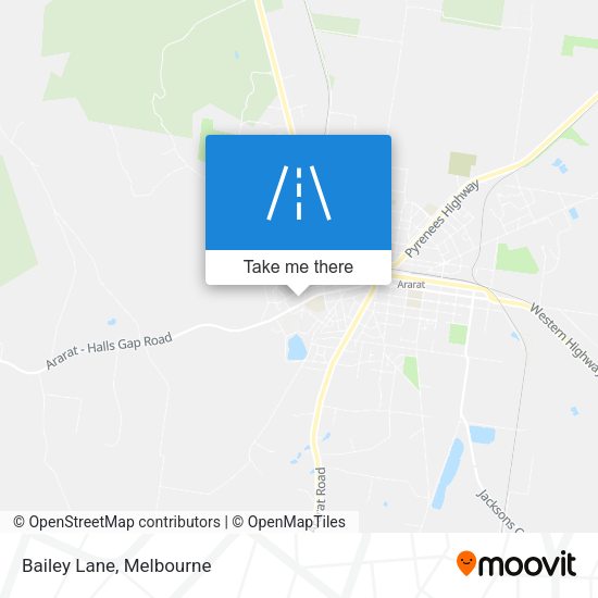 Bailey Lane map