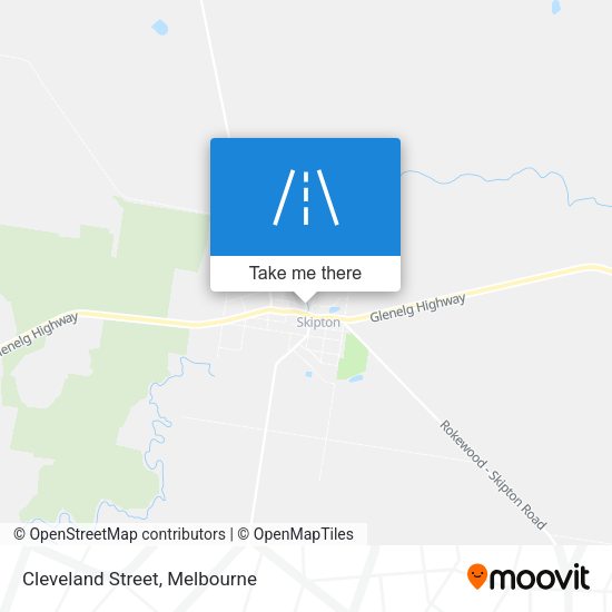 Cleveland Street map