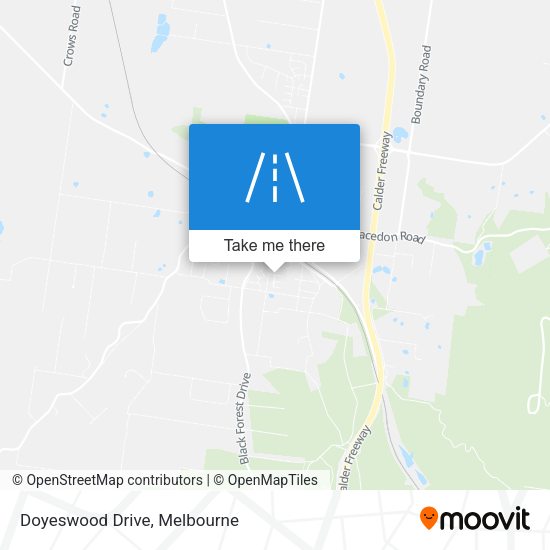 Doyeswood Drive map