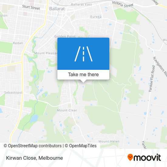 Kirwan Close map