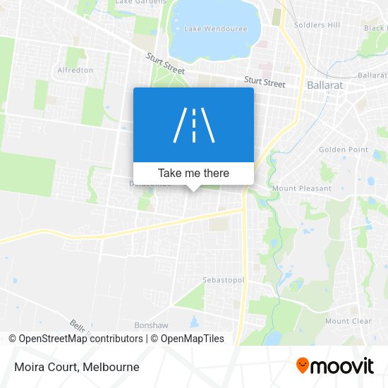 Moira Court map