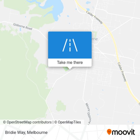 Bridie Way map
