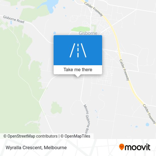 Wyralla Crescent map