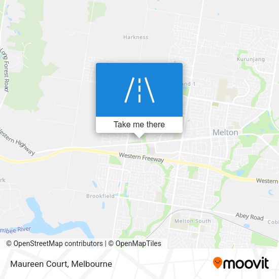 Maureen Court map
