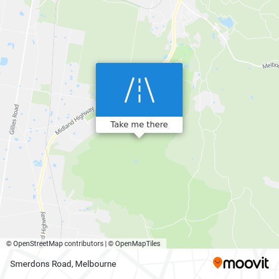 Smerdons Road map