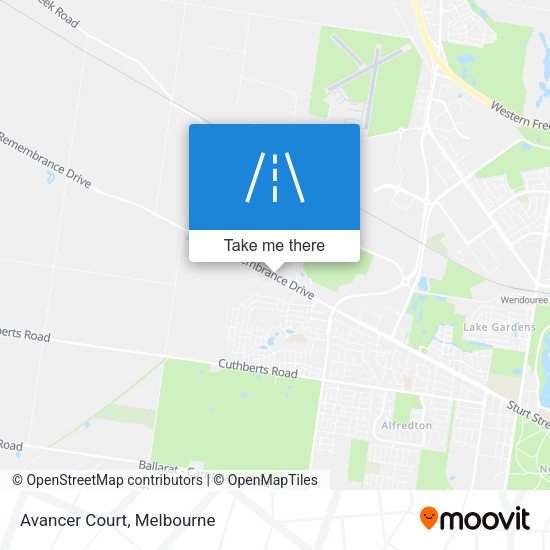 Avancer Court map