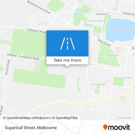 Sugarloaf Street map