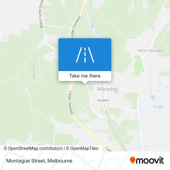 Montague Street map