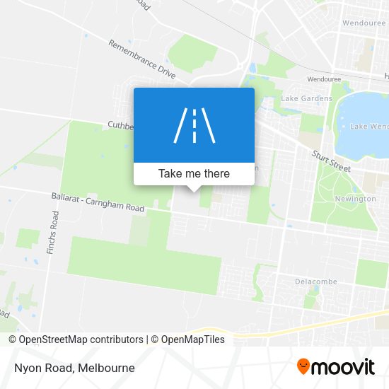 Nyon Road map