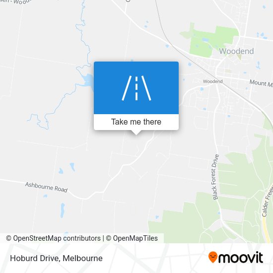 Hoburd Drive map