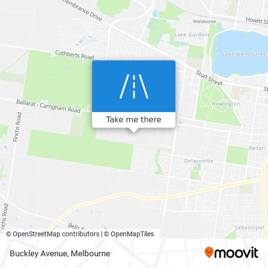 Buckley Avenue map