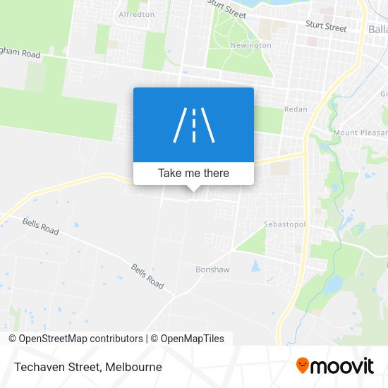 Techaven Street map