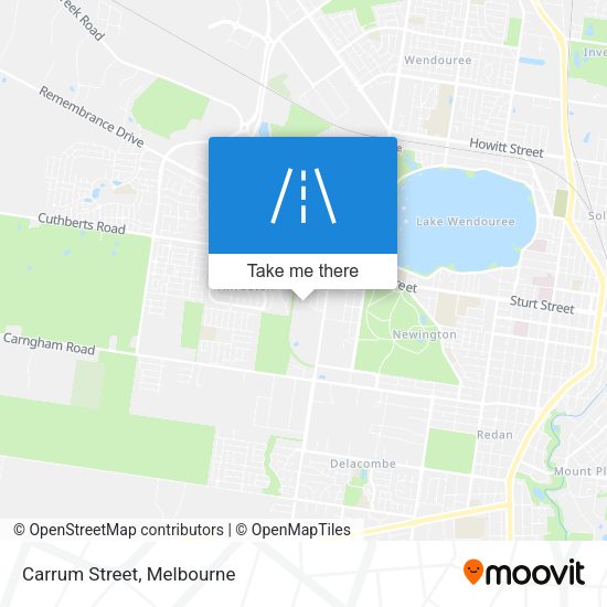 Carrum Street map