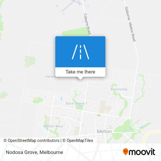 Nodosa Grove map
