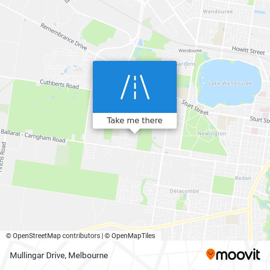 Mullingar Drive map