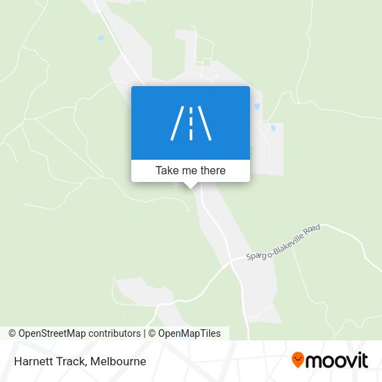 Harnett Track map