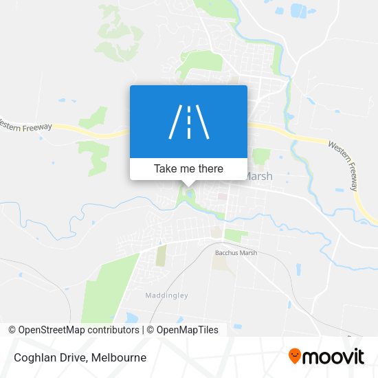 Coghlan Drive map
