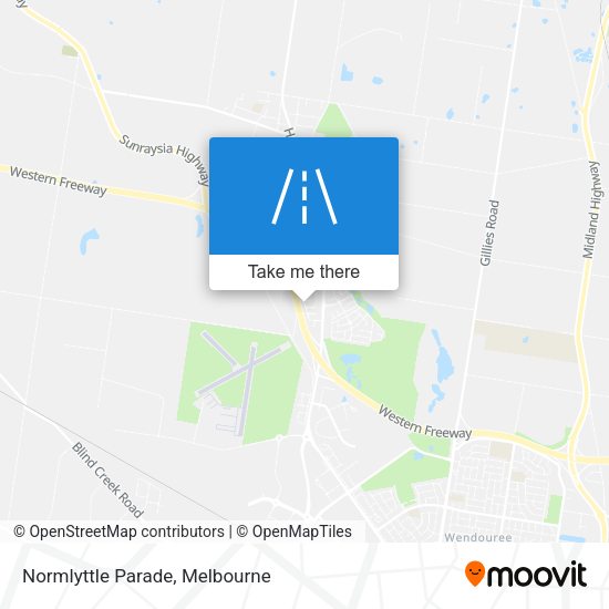 Normlyttle Parade map