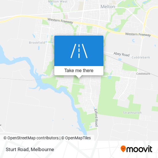 Mapa Sturt Road