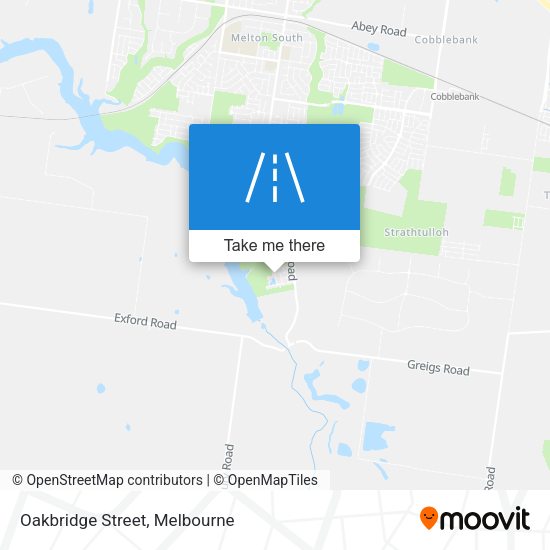 Oakbridge Street map
