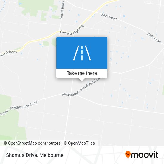 Shamus Drive map