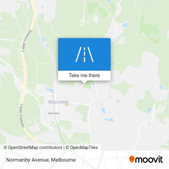 Normanby Avenue map