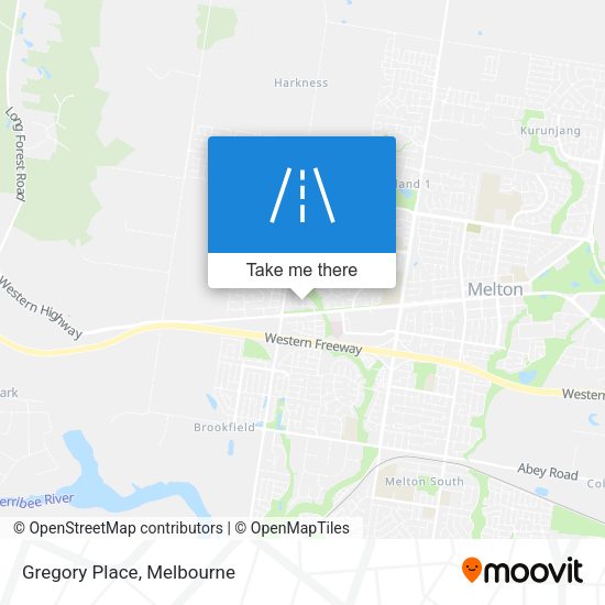 Gregory Place map