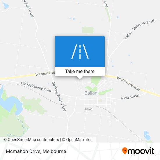 Mcmahon Drive map