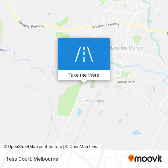 Tess Court map