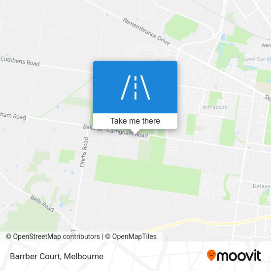 Barrber Court map