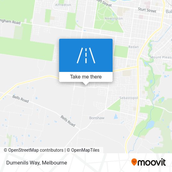 Dumenils Way map