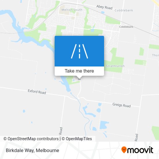 Birkdale Way map