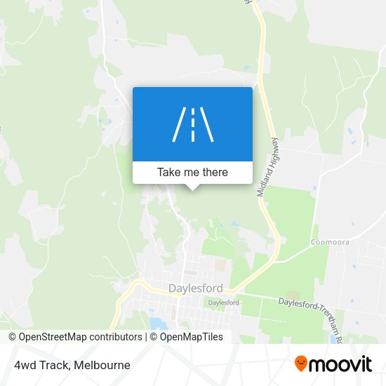4wd Track map